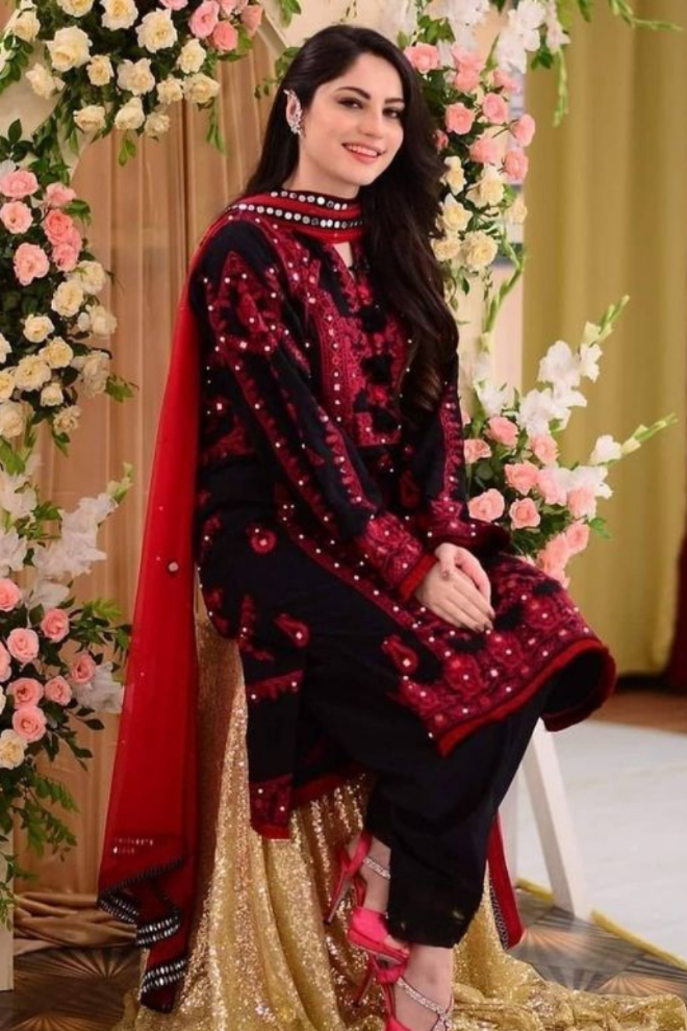 3pc Lawn Heavy Embroidered
