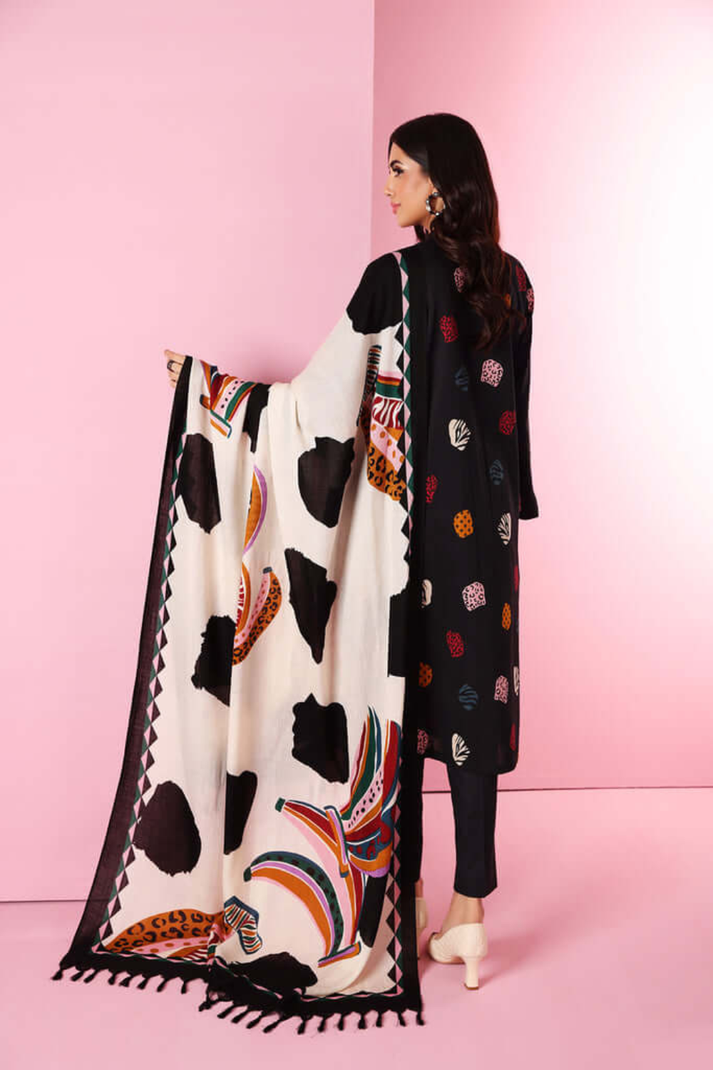 3pc Lawn Heavy Embroidered