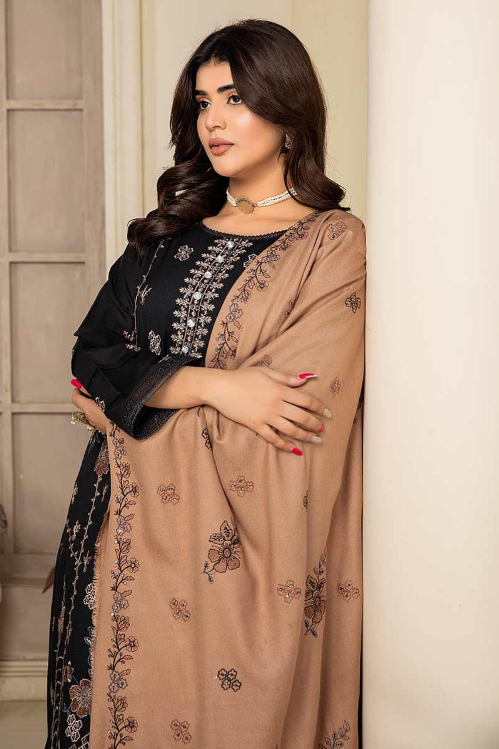 3pc Lawn Heavy Embroidered