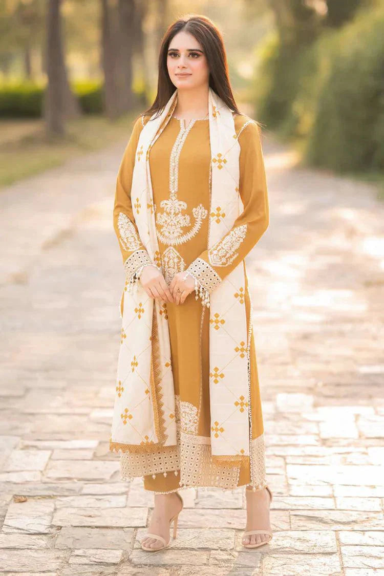 Embroidered Lawn Unstitched 3PC Suit